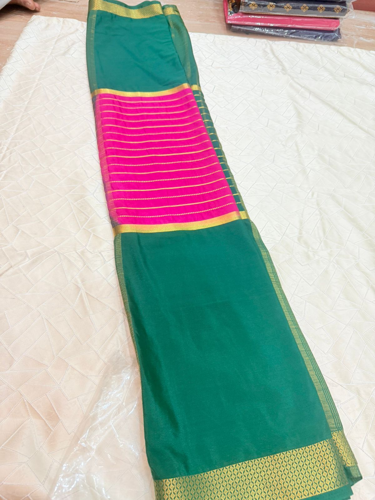 Semi Mysore Silk Sarees
