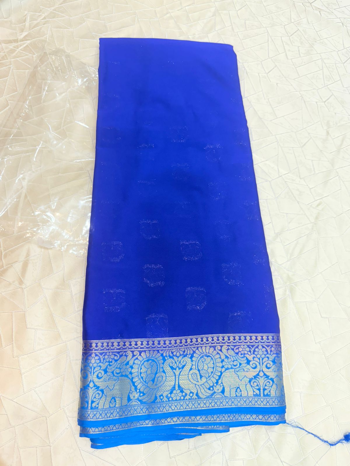 Butta Semi Mysore Silk Sarees