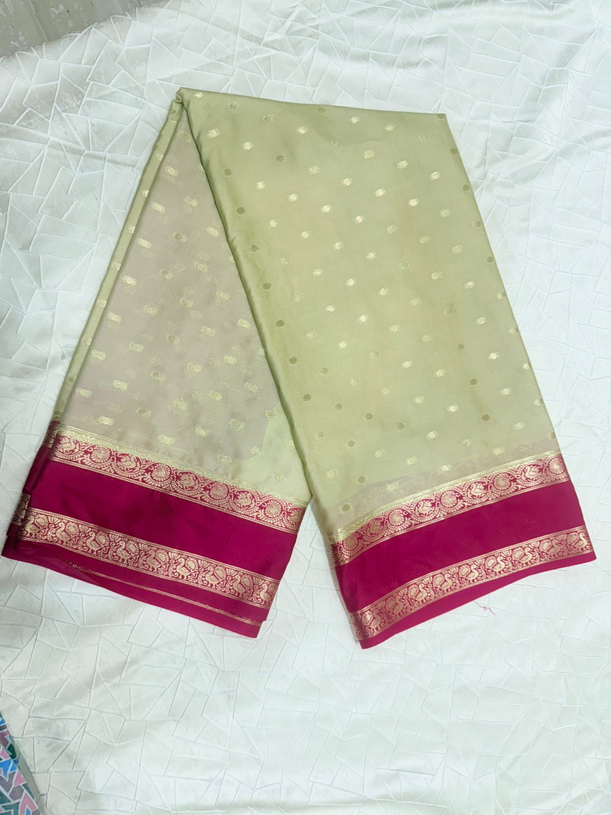 Premium Semi Mysore Silk Sarees