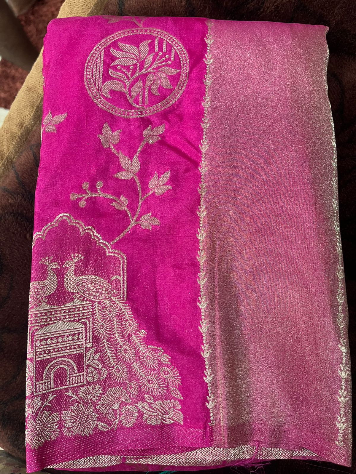 Viscose silk sarees